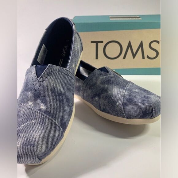 Toms Alpargata Distressed Washed Canvas - Picture 1 of 4